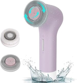 MYCARBON Spazzola Pulizia Viso Elettrica Ricaricabile 2500mAh Impermeabile IPX7
