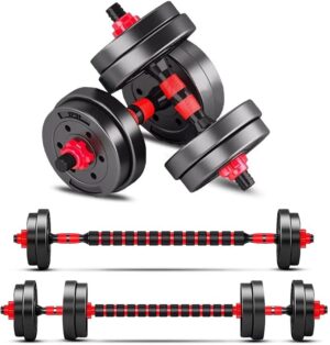 BCBIG Set di manubri corti, 3 in 1, 10/20/30